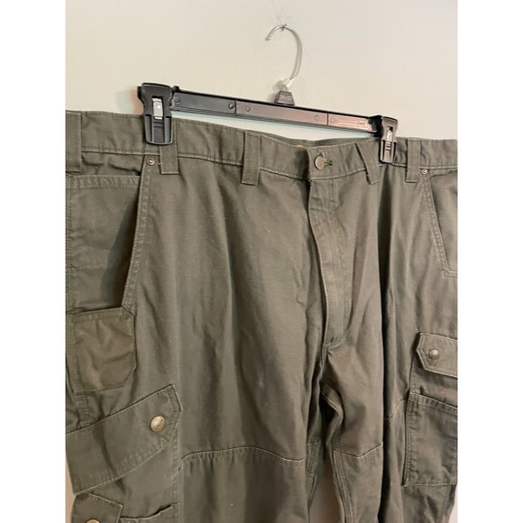 Mens Carhartt B342 MOS Relaxed Fit Twill Utility Work Pant 46X30 - Picture 3 of 9